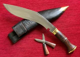 Hand-forged British Gurkha Khukuri Khukri Kukri Knife Service #1-10.5 inch 